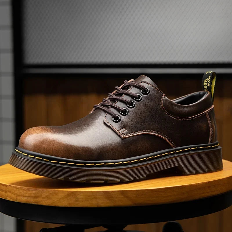 Conor - Chic Oxford Ankle Boots