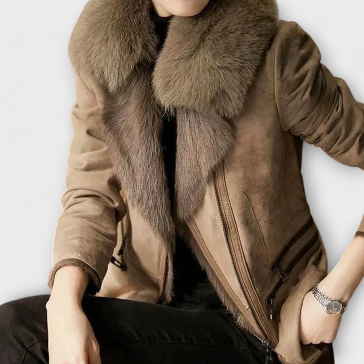 Faustine - Luxurious Sheepskin Jacket