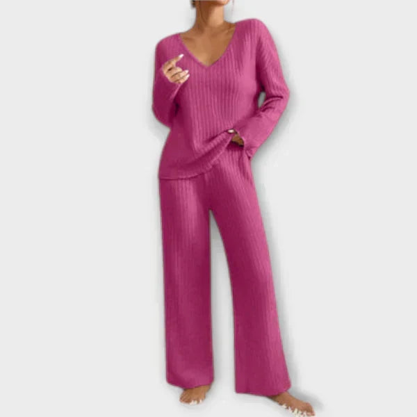 Clodagh - Chic Ribbed Ensemble