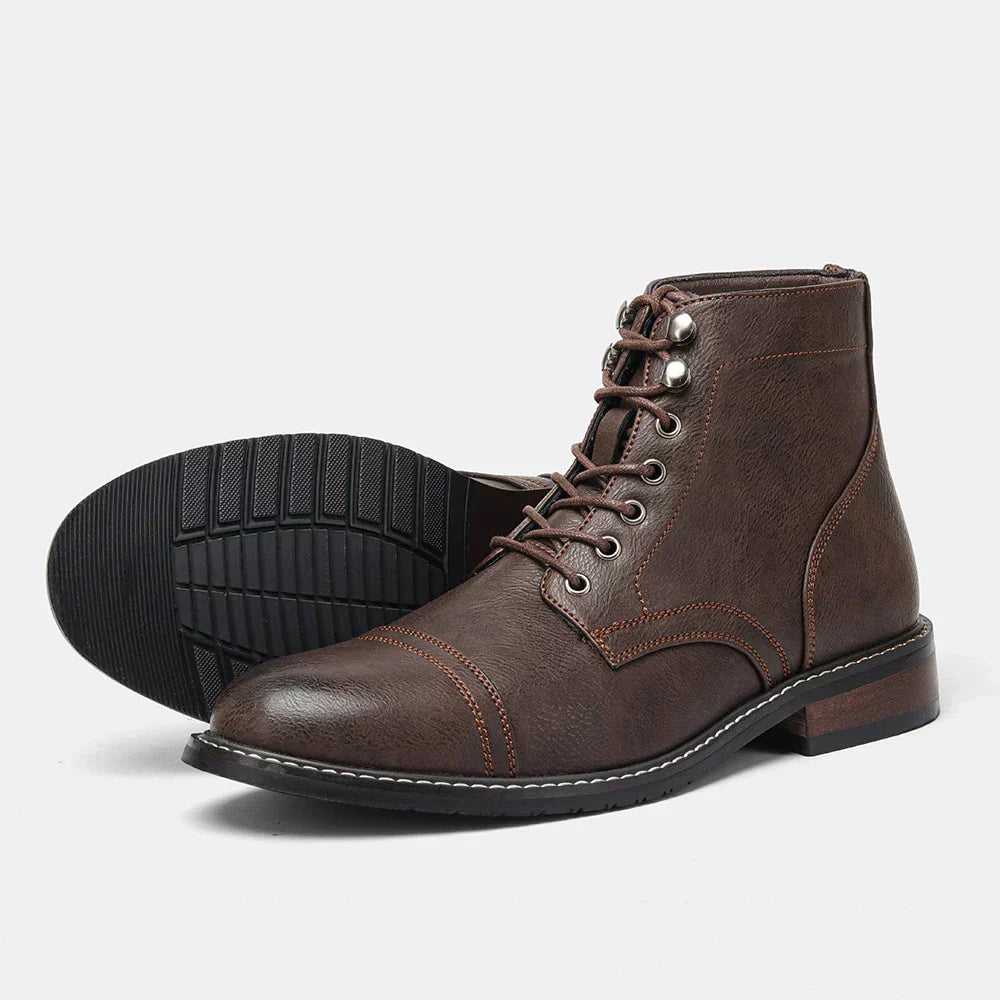 Cian - Classic Vintage Derby Boots