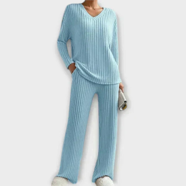 Clodagh - Chic Ribbed Ensemble
