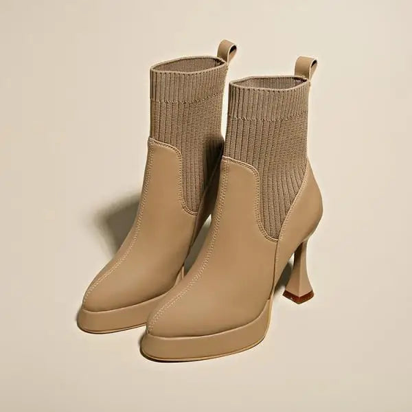 Fiadh - Stylish Heeled Ankle Boots