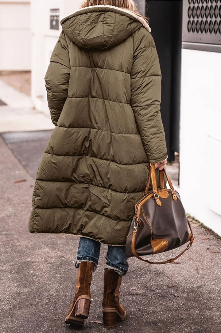 Fiona - Dual-Sided Sherpa Coat