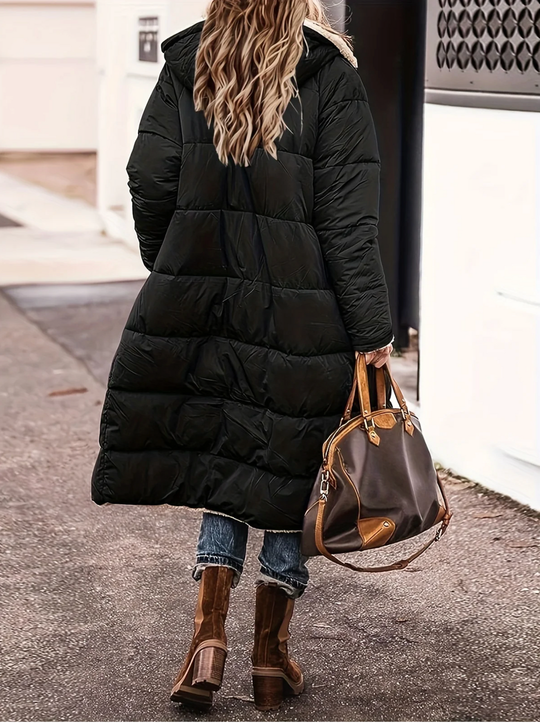 Fiona - Dual-Sided Sherpa Coat