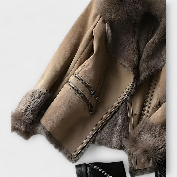 Faustine - Luxurious Sheepskin Jacket