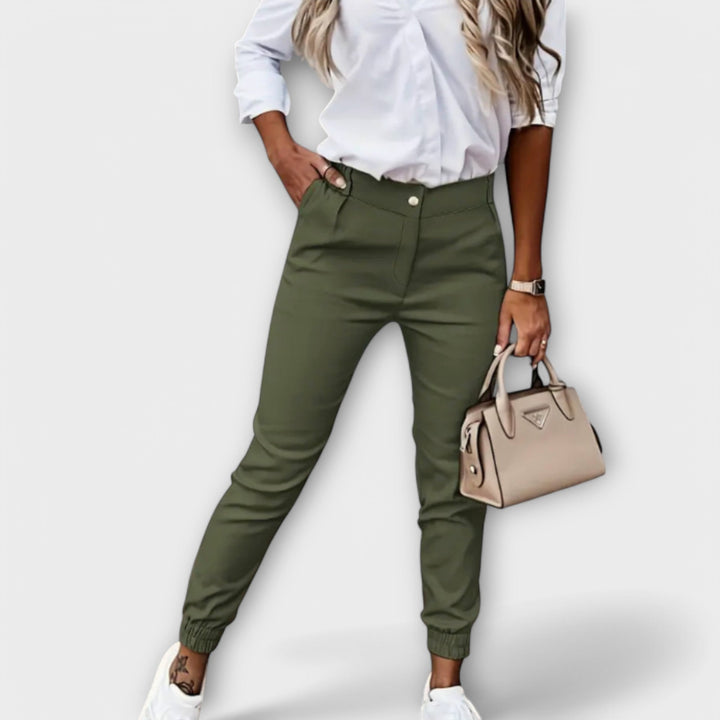 Doireann - Elevated High-Waisted Trousers