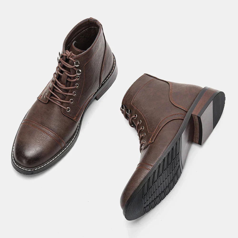 Cian - Classic Vintage Derby Boots