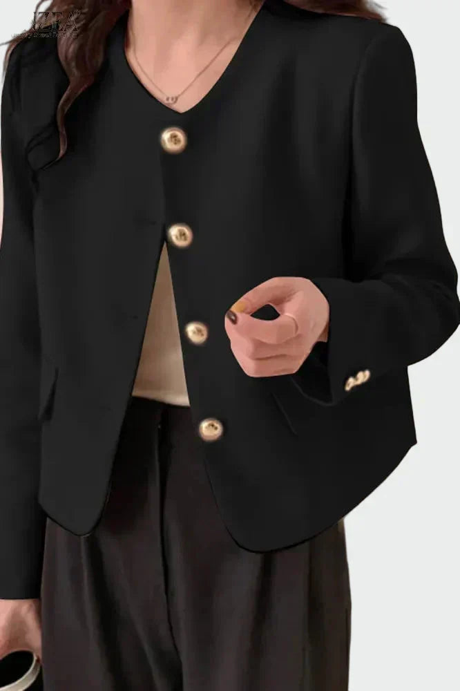 Doireann - Chic Golden Blazer