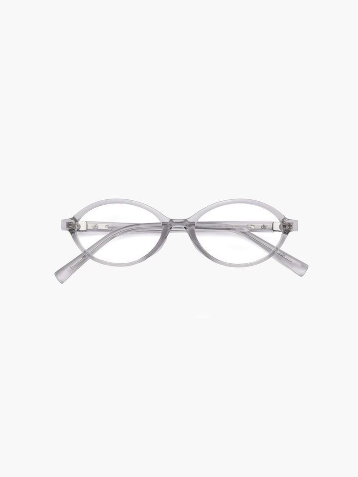 Doireann - Retro Oval Eyeglasses