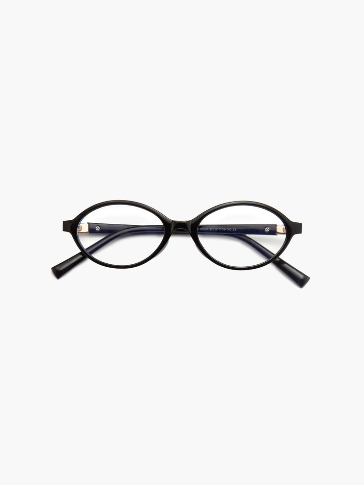 Doireann - Retro Oval Eyeglasses