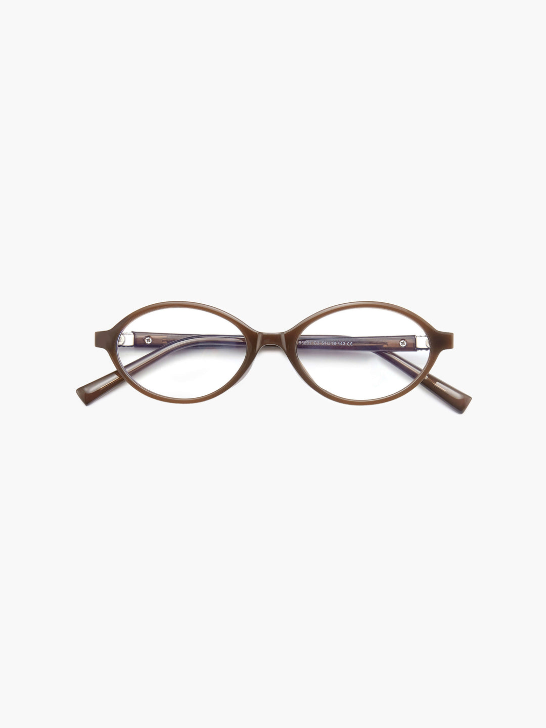 Doireann - Retro Oval Eyeglasses