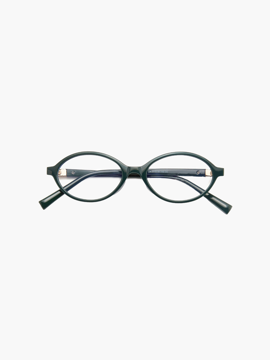 Doireann - Retro Oval Eyeglasses