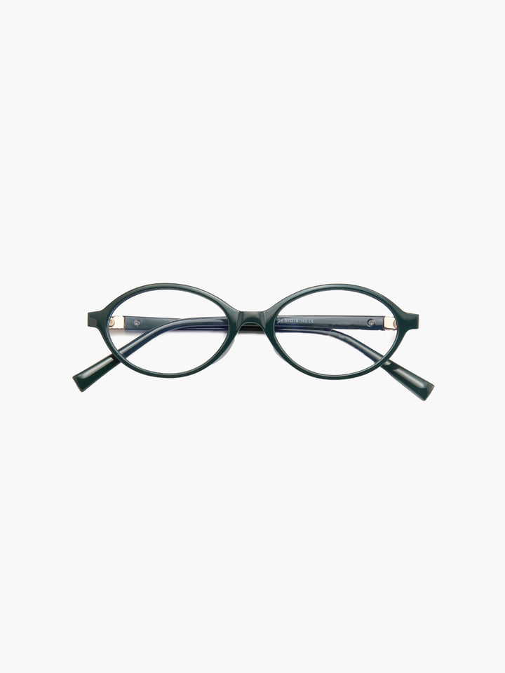 Doireann - Retro Oval Eyeglasses