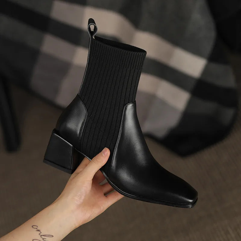 Éimear - Chunky Platform Ankle Boots