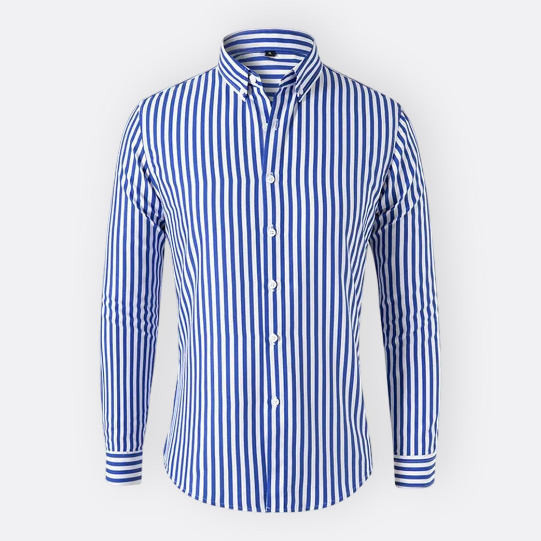 Tiernan - Timeless Striped Button-Up