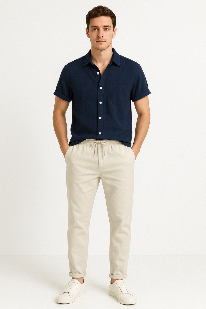 Seán - Coordinated Shirt and Pants Ensemble