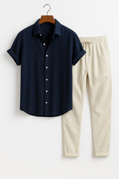 Seán - Coordinated Shirt and Pants Ensemble