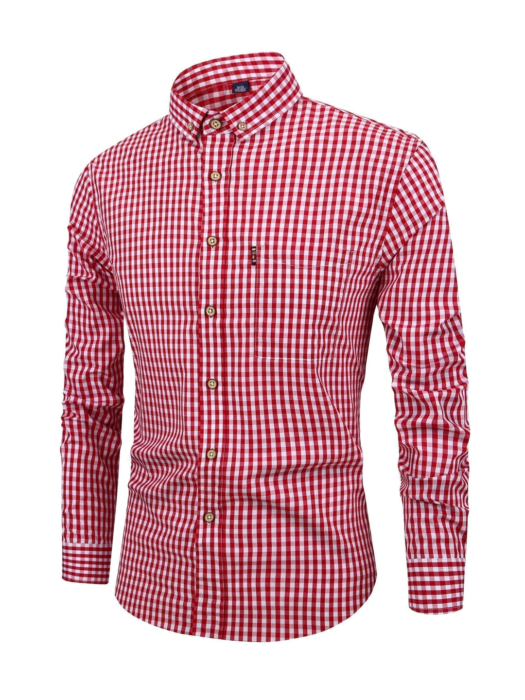 Aidan - Cozy Checkered Button-Up