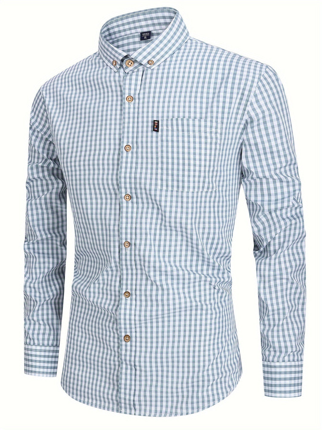 Aidan - Cozy Checkered Button-Up