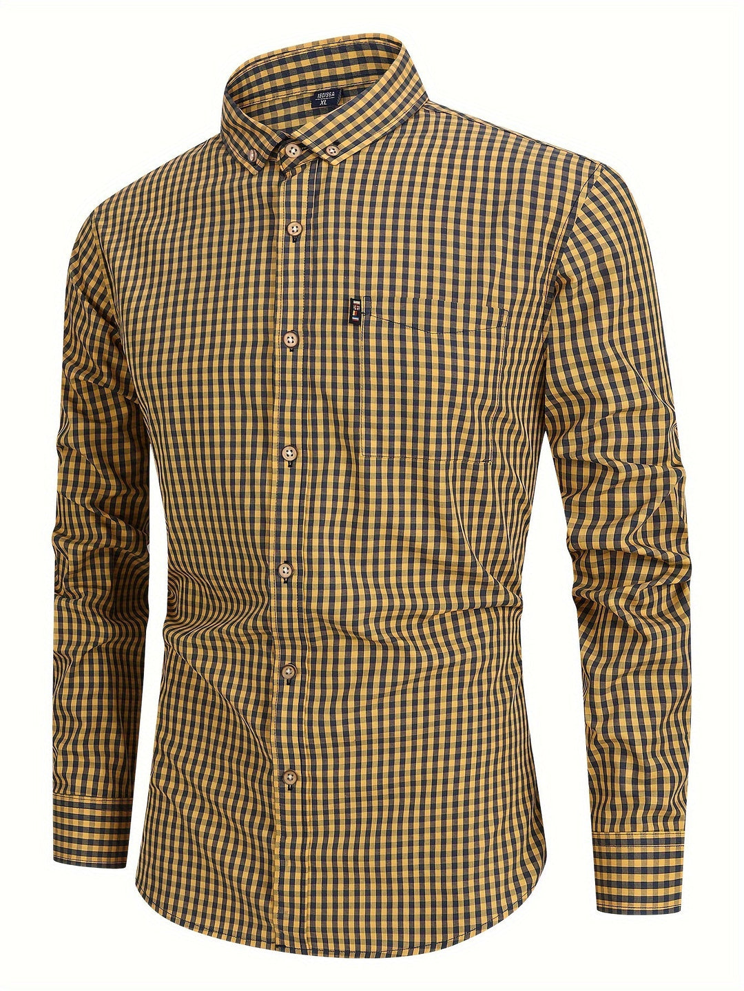 Aidan - Cozy Checkered Button-Up