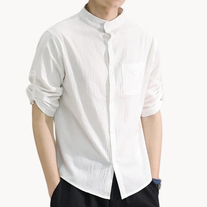 Seán - Mandarin Collar Shirt
