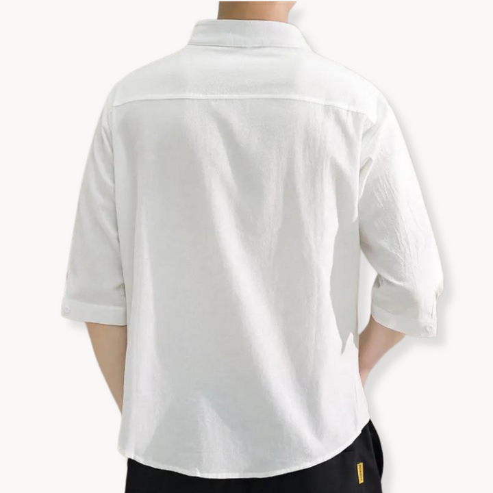Seán - Mandarin Collar Shirt