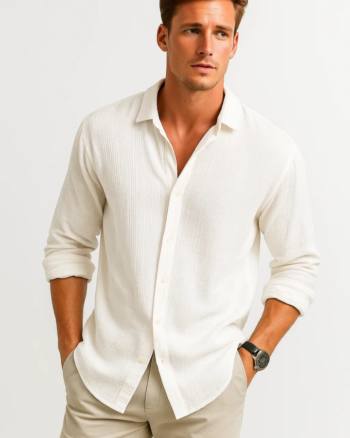 Pádraig - Stylish Collared Shirt