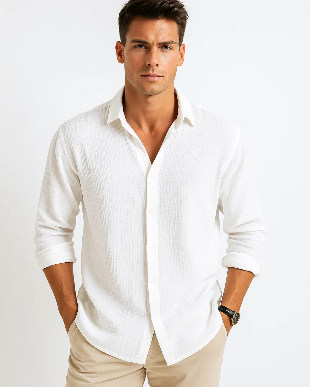 Pádraig - Stylish Collared Shirt