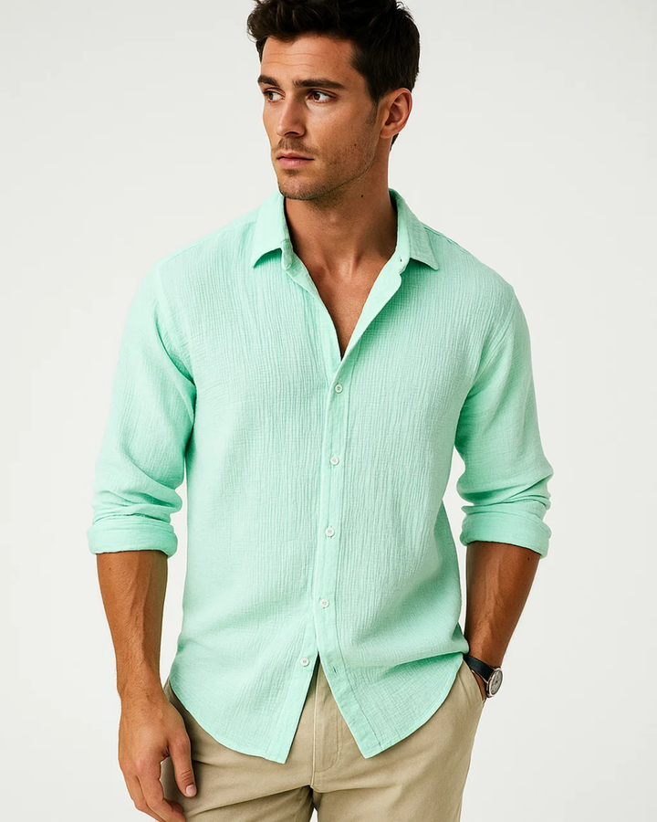 Pádraig - Stylish Collared Shirt