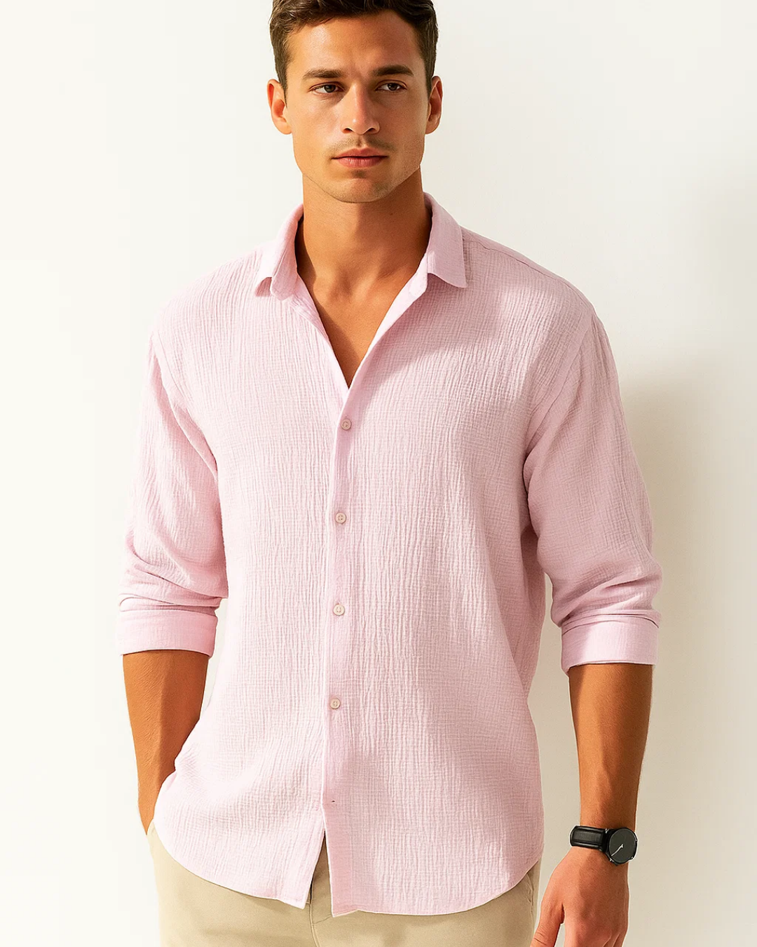 Pádraig - Stylish Collared Shirt