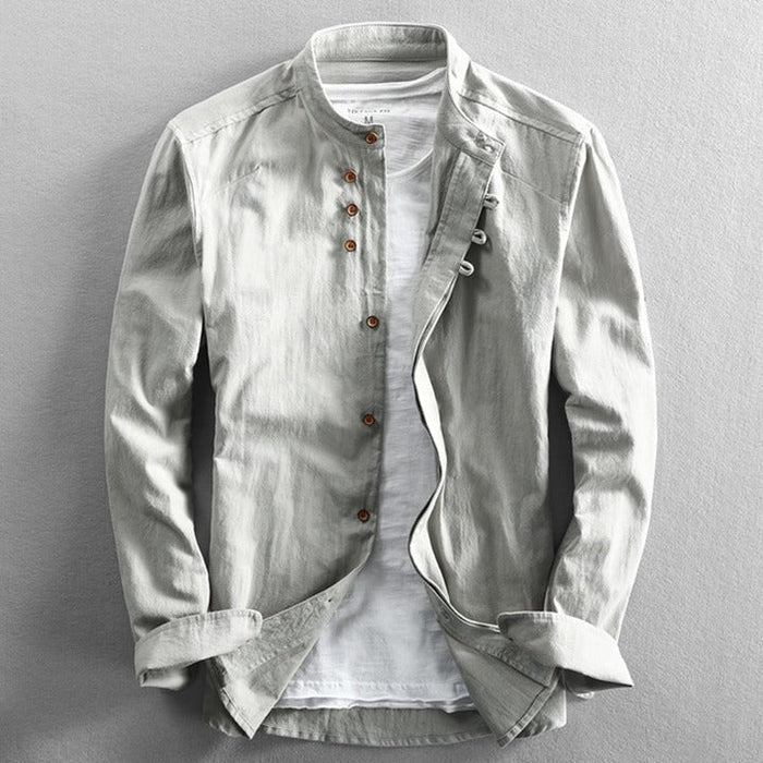 Tadhg - Elevated Neckline Shirt