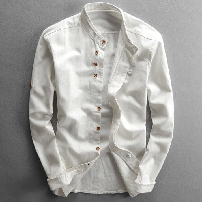 Tadhg - Elevated Neckline Shirt