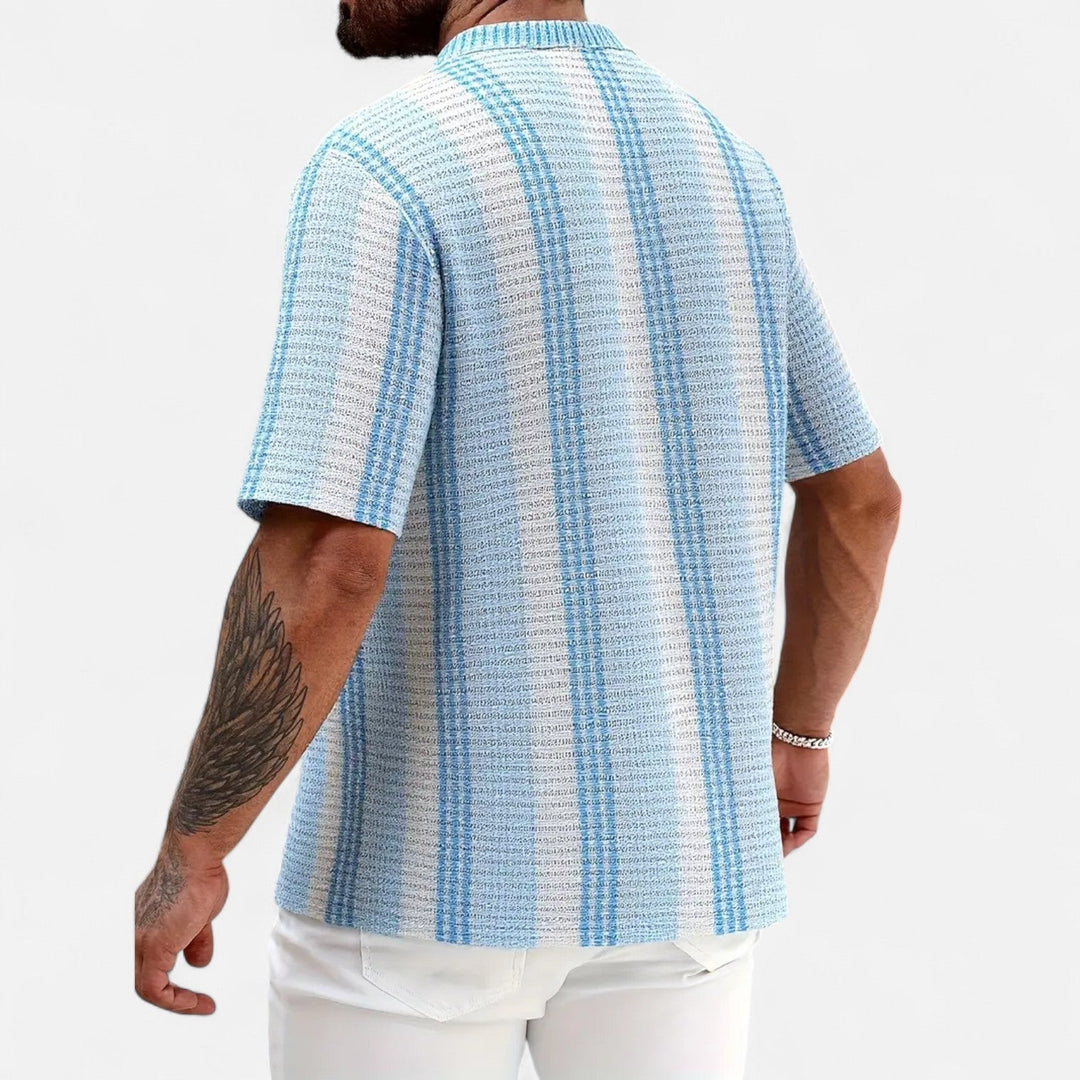 Cian - Breezy Striped Shirt