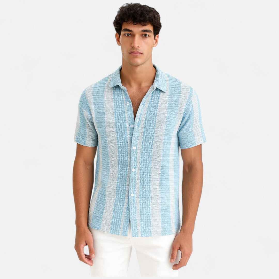 Cian - Breezy Striped Shirt