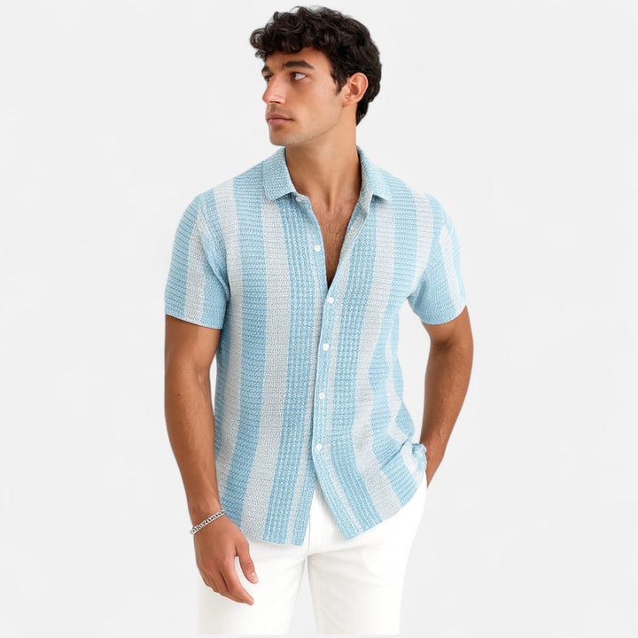 Cian - Breezy Striped Shirt