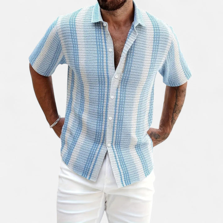 Cian - Breezy Striped Shirt