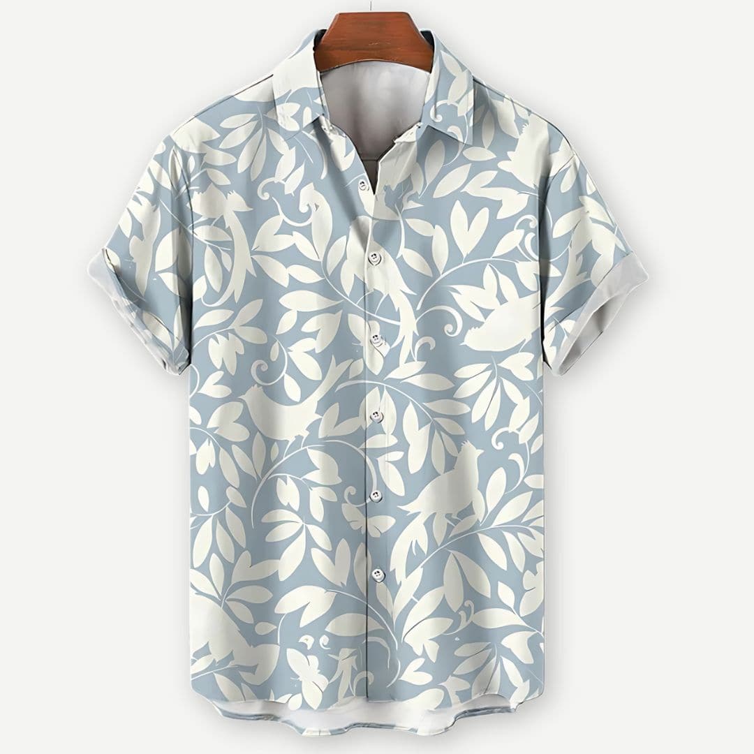 Seán - Tropical Print Hawaiian Shirt