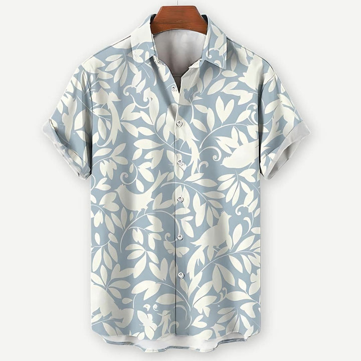 Seán - Tropical Print Hawaiian Shirt