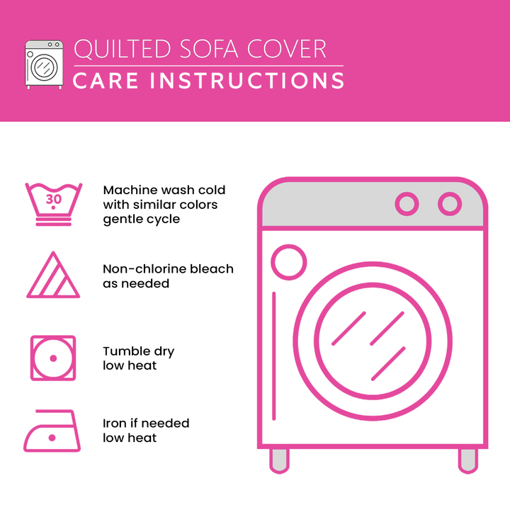 Cosy Quilted Sofa Cover by Warm Paws