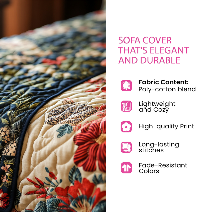 Tribal Horizon Quilted Sofa Protector