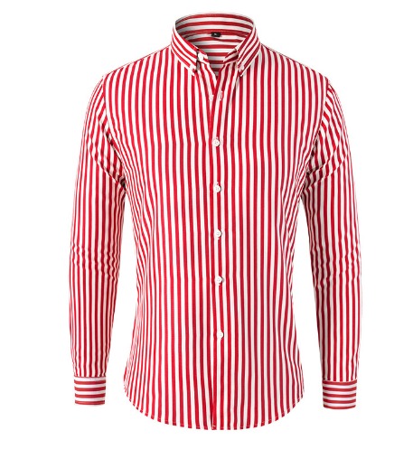 Cormac - Striped Overshirt Jacket