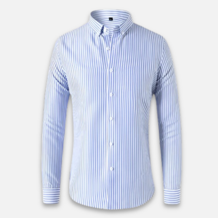 Cormac - Striped Overshirt Jacket