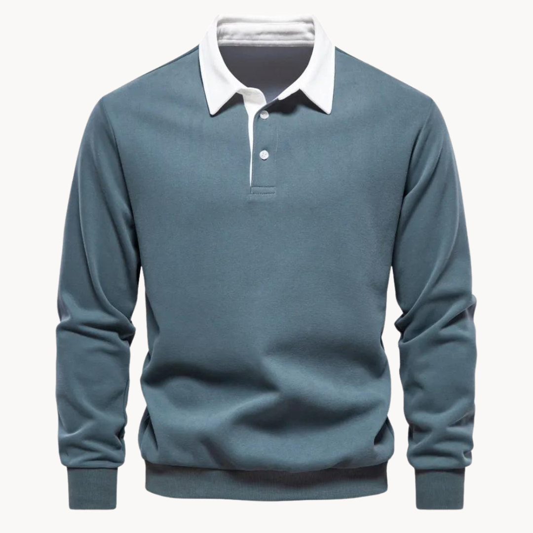 Seán - Chic Polo Sweatshirt