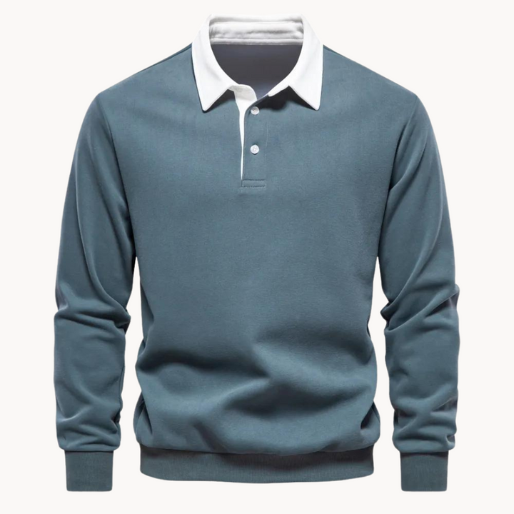 Seán - Chic Polo Sweatshirt