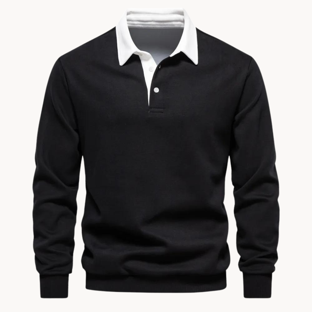 Seán - Chic Polo Sweatshirt