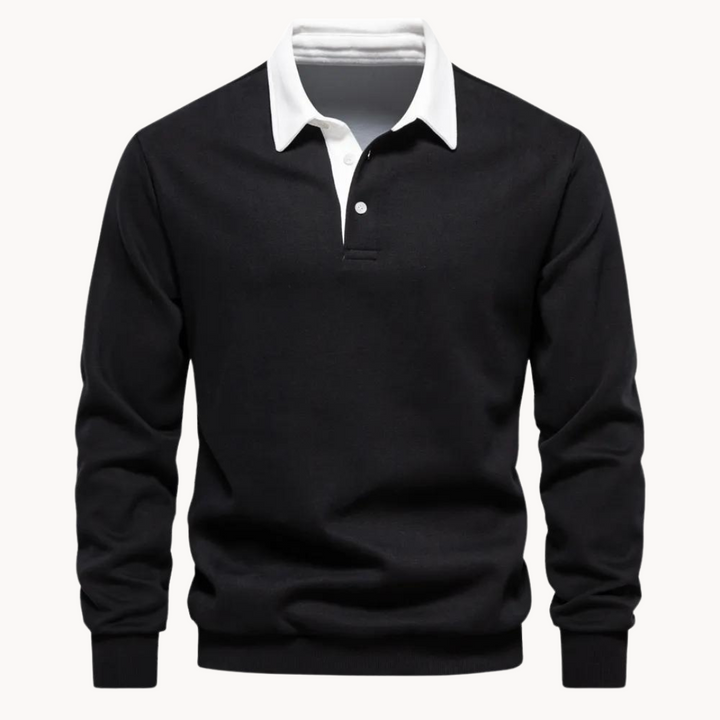 Seán - Chic Polo Sweatshirt