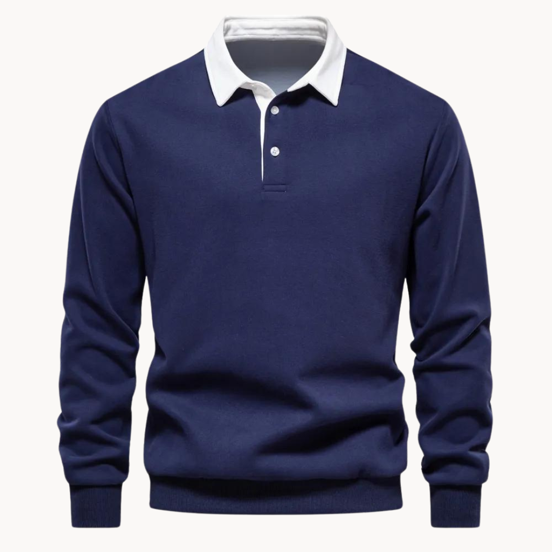 Seán - Chic Polo Sweatshirt