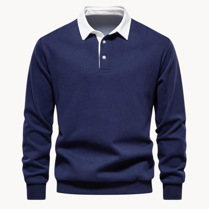 Seán - Chic Polo Sweatshirt