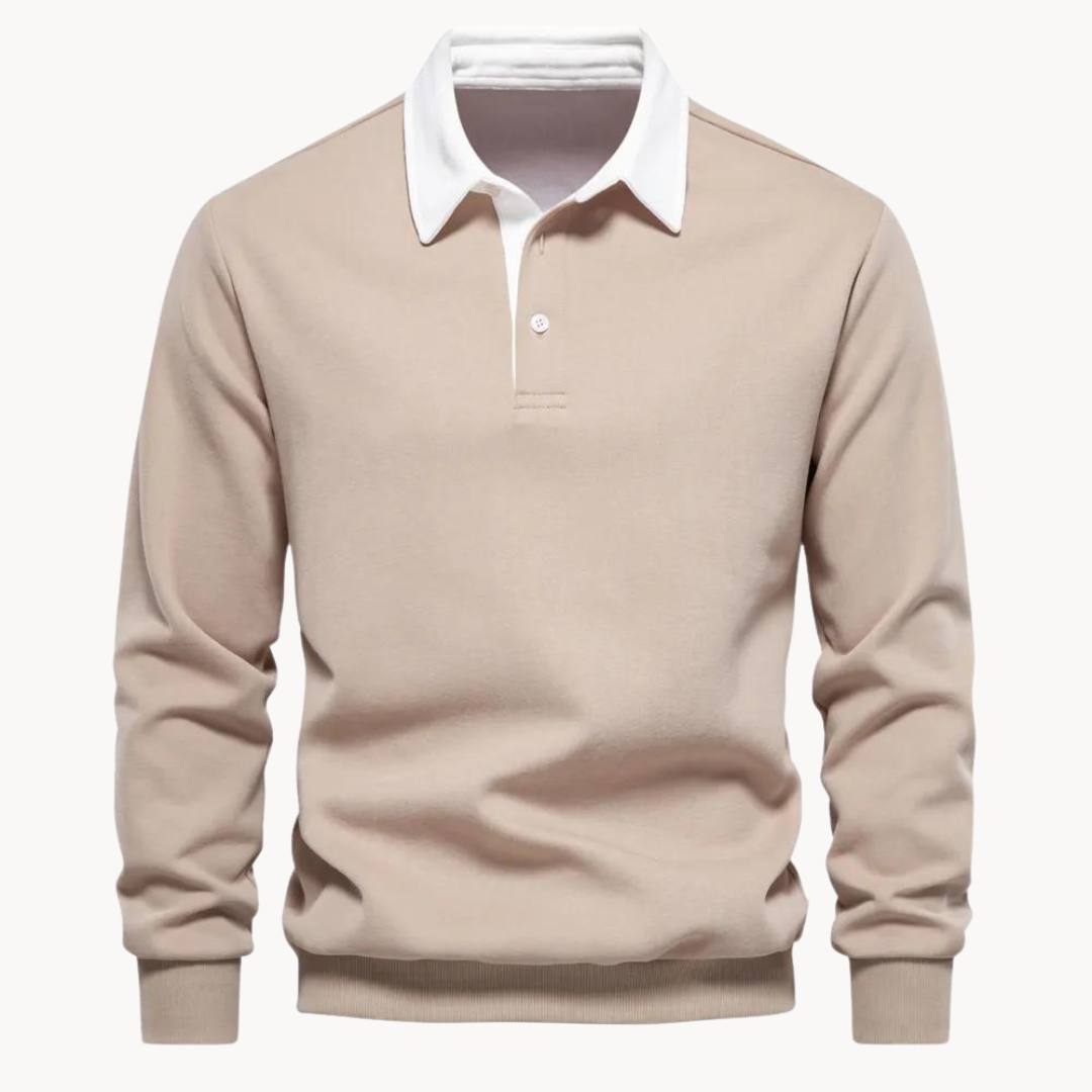 Seán - Chic Polo Sweatshirt