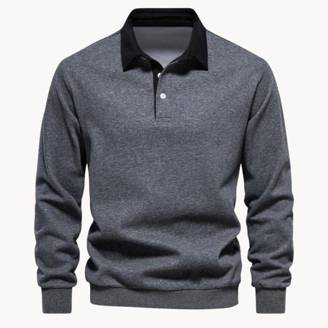 Seán - Chic Polo Sweatshirt